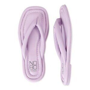 New No Boundaries Women's Puffy Flip Flops Women's Size‎ 10